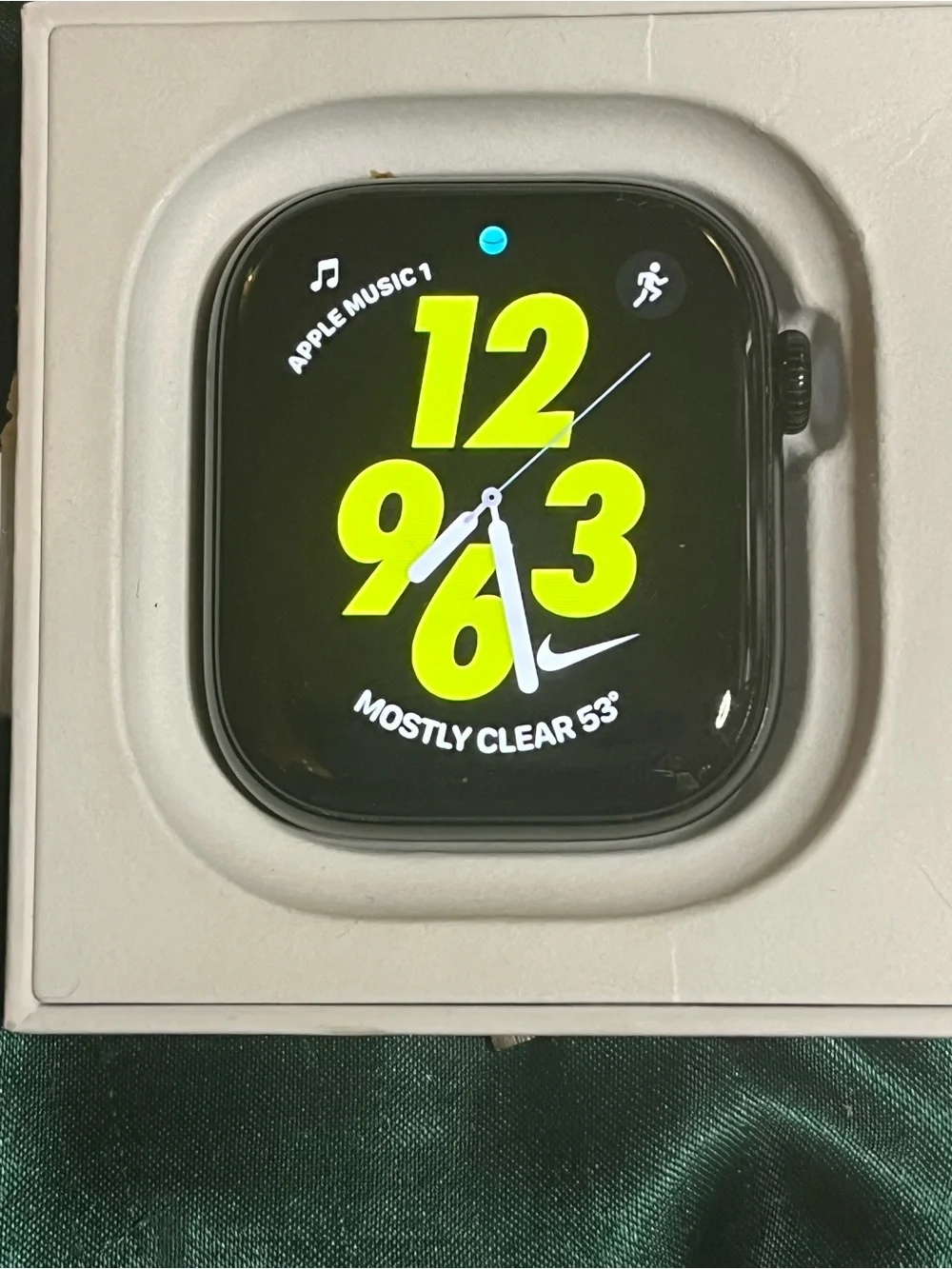 Apple Watch 11 series GPS 46mm with Space black Case and Black Sport Band